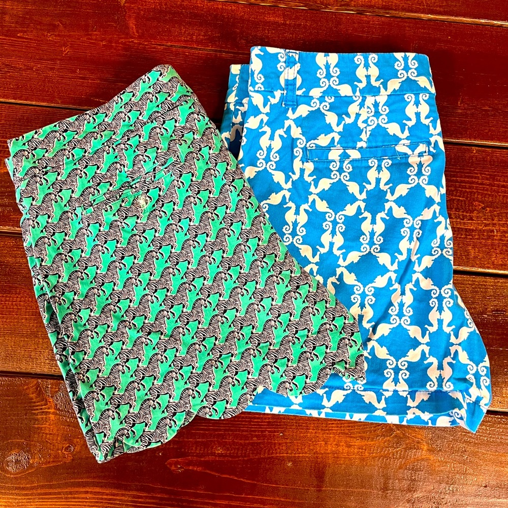 Crown & Ivy Pattern Shorts